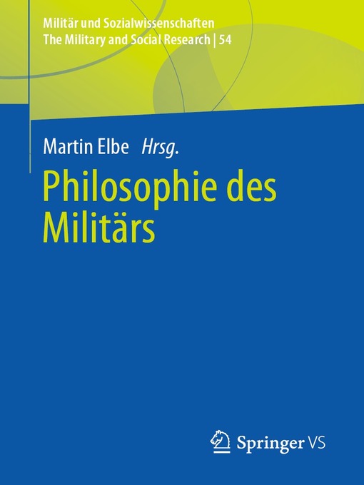 Title details for Philosophie des Militärs by Martin Elbe - Available